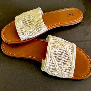 Crochet Shane and shore sandals